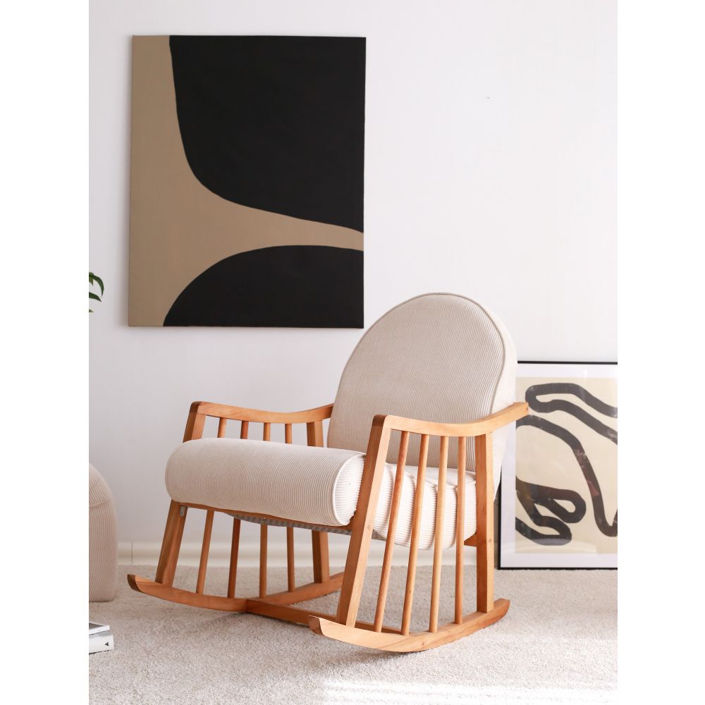 Klea - Bijela Wing Chair slika 3