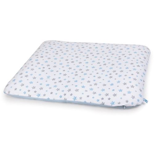 Ceba Baby navlaka za podlogu za previjanje mekano(75x72) 2 kom Grey Stars Light grey + Blue Stars Blue slika 1