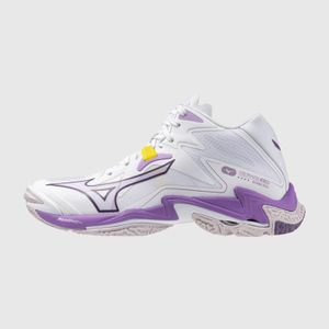 ženske Tenisice Za Odbojku Mizuno Wave Lightning Z8 Mid White/Purple