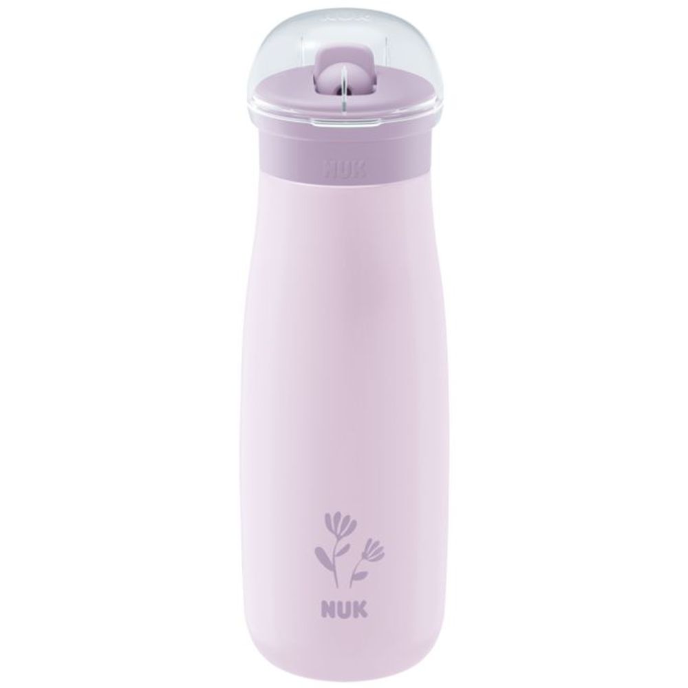 NUK Flašica za vodu od nehrđajućeg čelika Mini-Me Flip 12m+ 500ml, Lila slika 1
