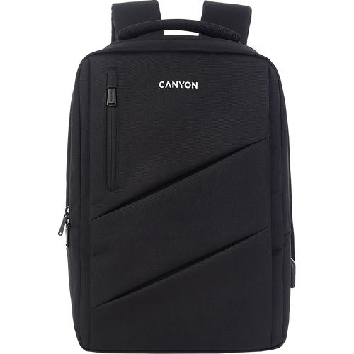 CANYON BPE-5, Laptop backpack, Black slika 1
