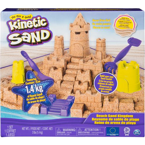 Kinetički pijesak - Dvorac na plaži slika 1