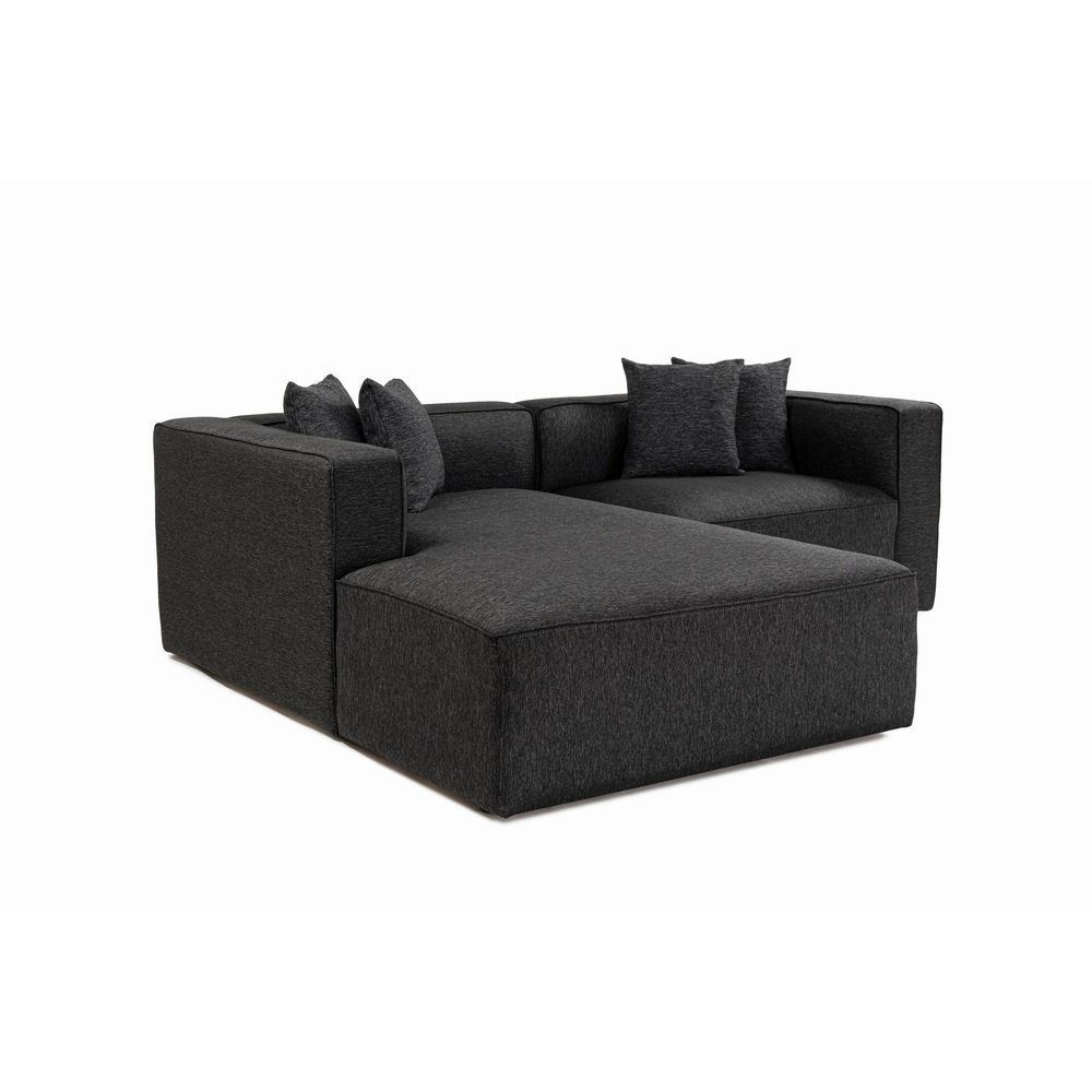 Mora XL Kutna Sofa Desna (L1-CHLRight) - Antracit slika 4