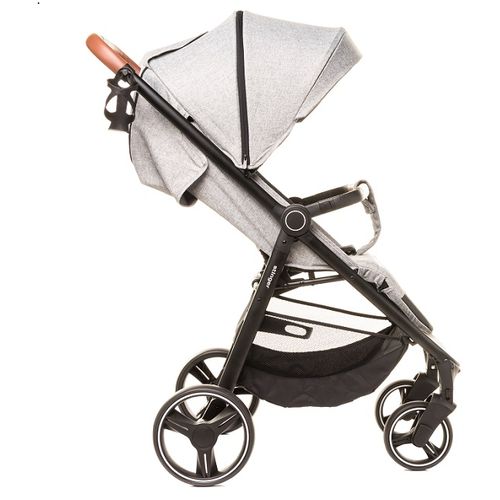 4BABY kolica Stinger - Melange Light Grey slika 4