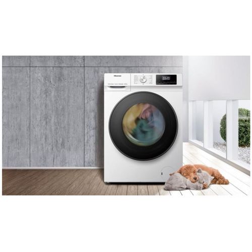 Hisense WDQA1014EVJM Mašina za pranje i sušenja veša, Kapacitet 10 kg/6 kg, 1400rpm, Durable Inverter, Pure Steam, Dubina 61 cm slika 7