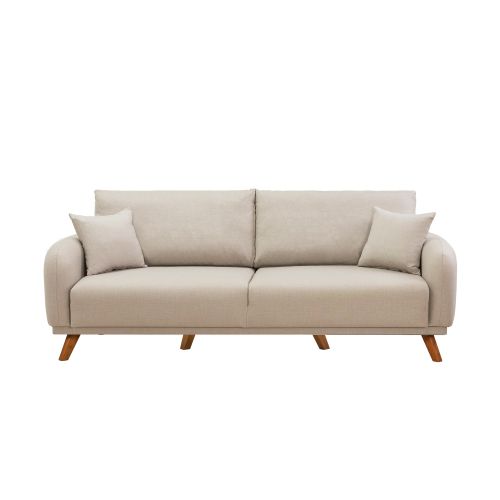 Atelier Del Sofa Hera Set - Krem Garnitura sa Sofa-Krevetom slika 8