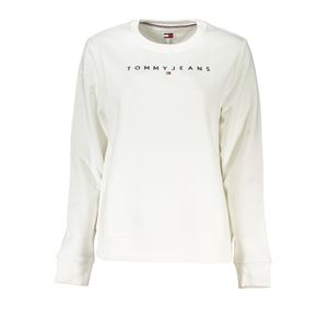 TOMMY HILFIGER WOMEN'S ZIPLESS SWEATSHIRT WHITE