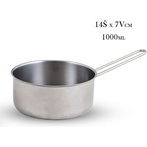 Šerpa Inox 14cm sa ručkom slika 1