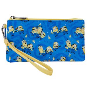 Loungefly Despicable Me Minions Nylon Zipper Wrislet Novčanik