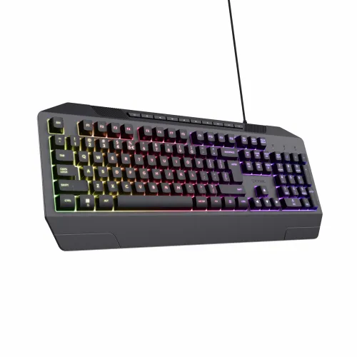 Trust GXT836 EVOCX US RGB gejmerska tastatura crna slika 4