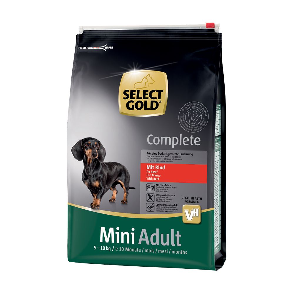 Select Gold Complete Adult Mini govedina slika 1