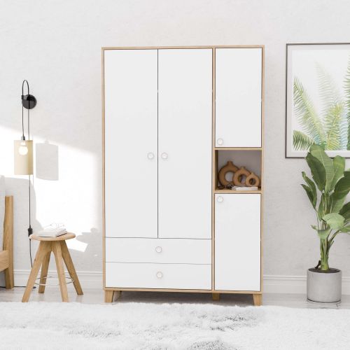 Lisa 3522 Oak
White Wardrobe slika 2