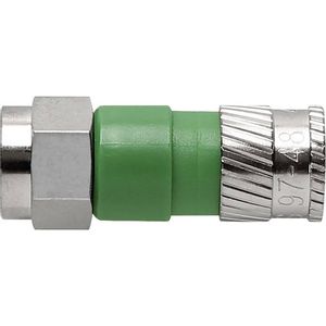 Kompresija F priključka  Promjer kabela: 4.9 mm