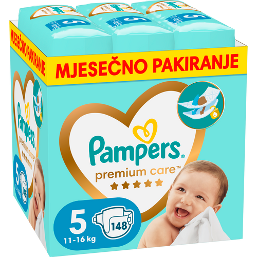 Pampers Premium Care XXL mjesečno pakiranje slika 5