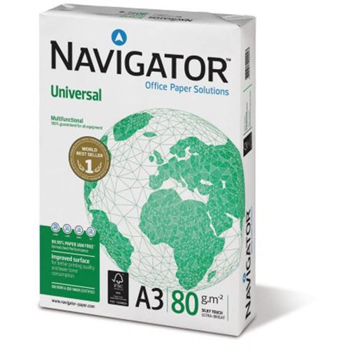 Fotokopir papir A3/80gr Navigator slika 1