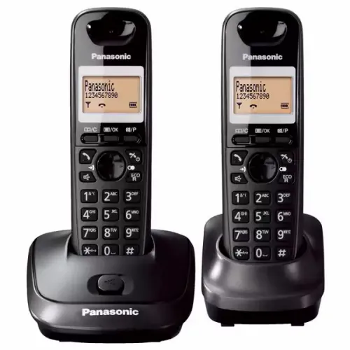 Bežični telefon Panasonic KX-TG 2512 FXT - duo slika 1