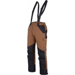 HLAČE PODSTAVLJENE SMEĐE-CRNE, "3XL", CE, SVIJETLE  L4101606