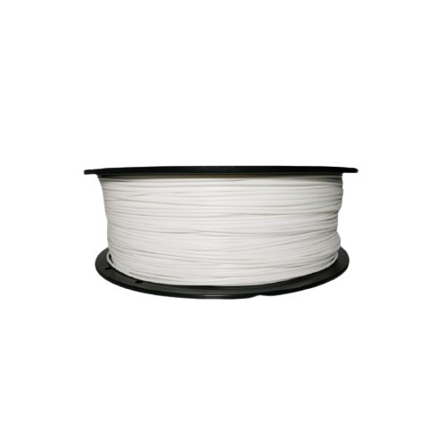 Filament for 3D, PLA, 1.75 mm, 1 kg, white slika 2