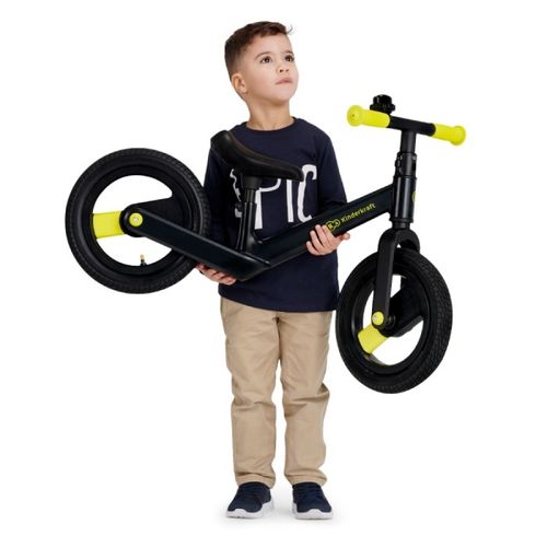 KinderKraft Goswift balans bicikl, Black Volt slika 8