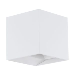 Eglo Calpino Vanjska Zidna Lampa - LED, 2x3,3W, 2x340lm, 3000K, Lijevani Aluminij/Bijela