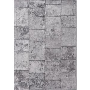 Tepih PATCH LIGHT GREY, 240 x 340 cm