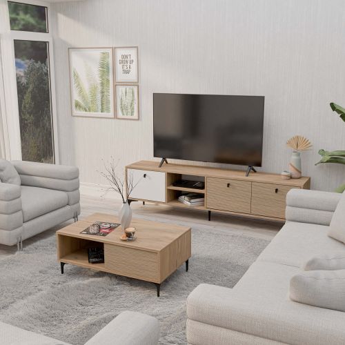 Set 1366-2092 Oak Living Room Furniture Set slika 2