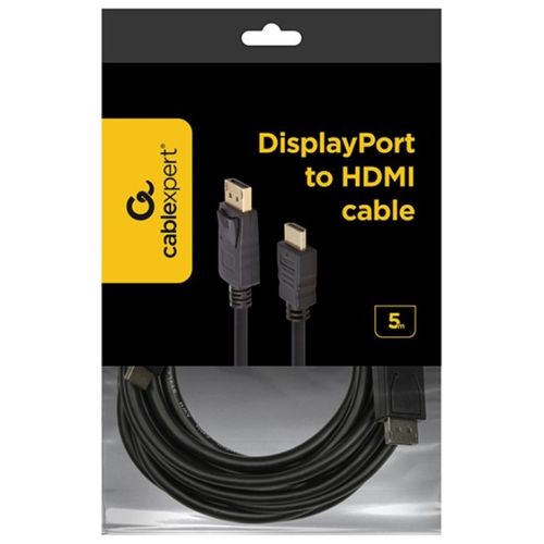 CC-DP-HDMI-5M Gembird DisplayPort na HDMI digital interface kabl 5m slika 1