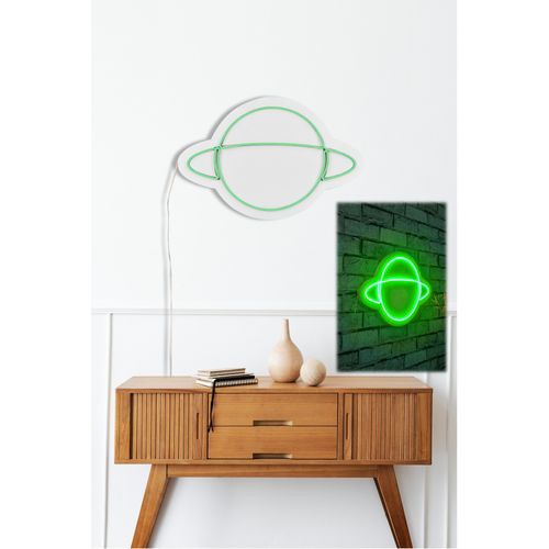 Wallity Ukrasna plastična LED rasvjeta, Saturn - Green slika 11