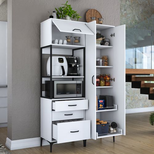 JE142 - 3106 White Multi Purpose Cabinet slika 6