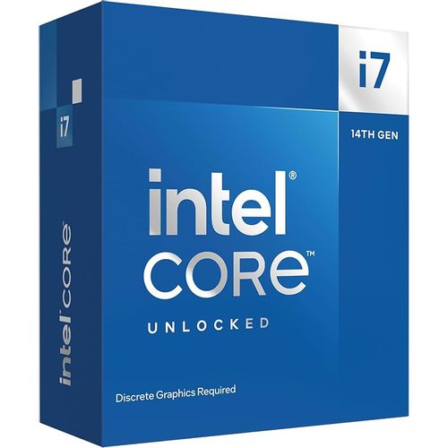 Intel Core i7-14700KF Desktop Processor 20 cores (8 P-cores + 12 E-cores) up to 5.6 GHz slika 1