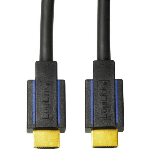 LogiLink HDMI priključni kabel HDMI A utikač, HDMI A utikač 3.00 m crna CHB005  HDMI kabel slika 4