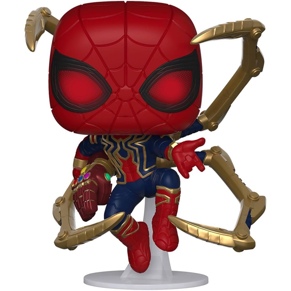 Funko POP figura Marvel Avengers Endgame Iron Spider s Nano Gauntletom slika 2