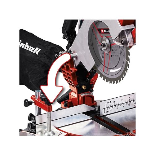 EINHELL Expert akumulatorska preklopna pila Power X-Change TE-MS 18/210 Li-Solo slika 7