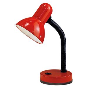 Eglo Basic stolna lampa/1 prilagodljiva crvena 