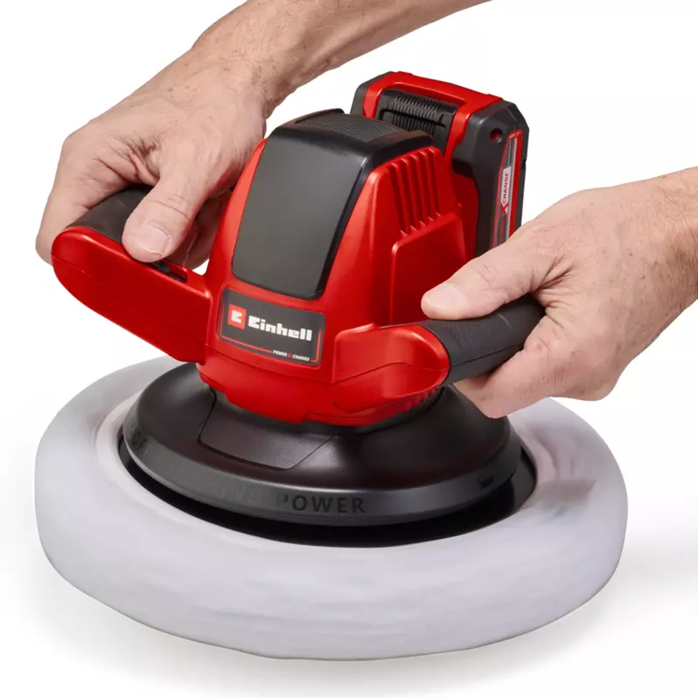 Einhell Akumulatorska polirka CE-CB 18/254 Li - Solo + Baterija 2.5 Ah i punjač slika 7