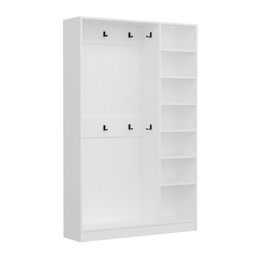 Hall Stand Kale - 8119 u bijeloj boji slika 2