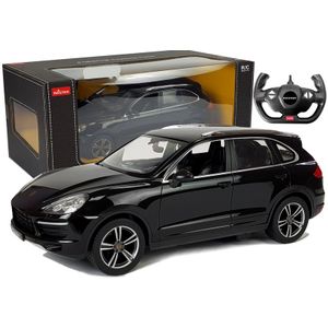 Auto na daljinsko upravljanje Porsche Cayenne Turbo Rastar 1:14- crni