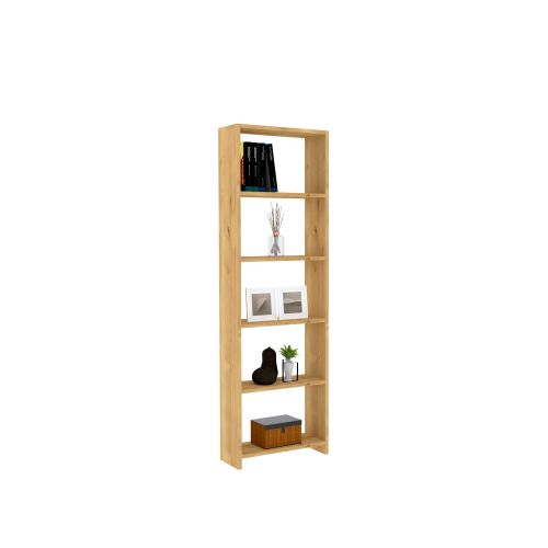 Woody Fashion Polica za knjige, New - Oak slika 2