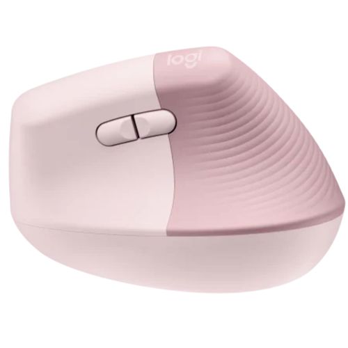 LOGITECH Lift Vertical Ergonomic Wireless miš roze slika 8