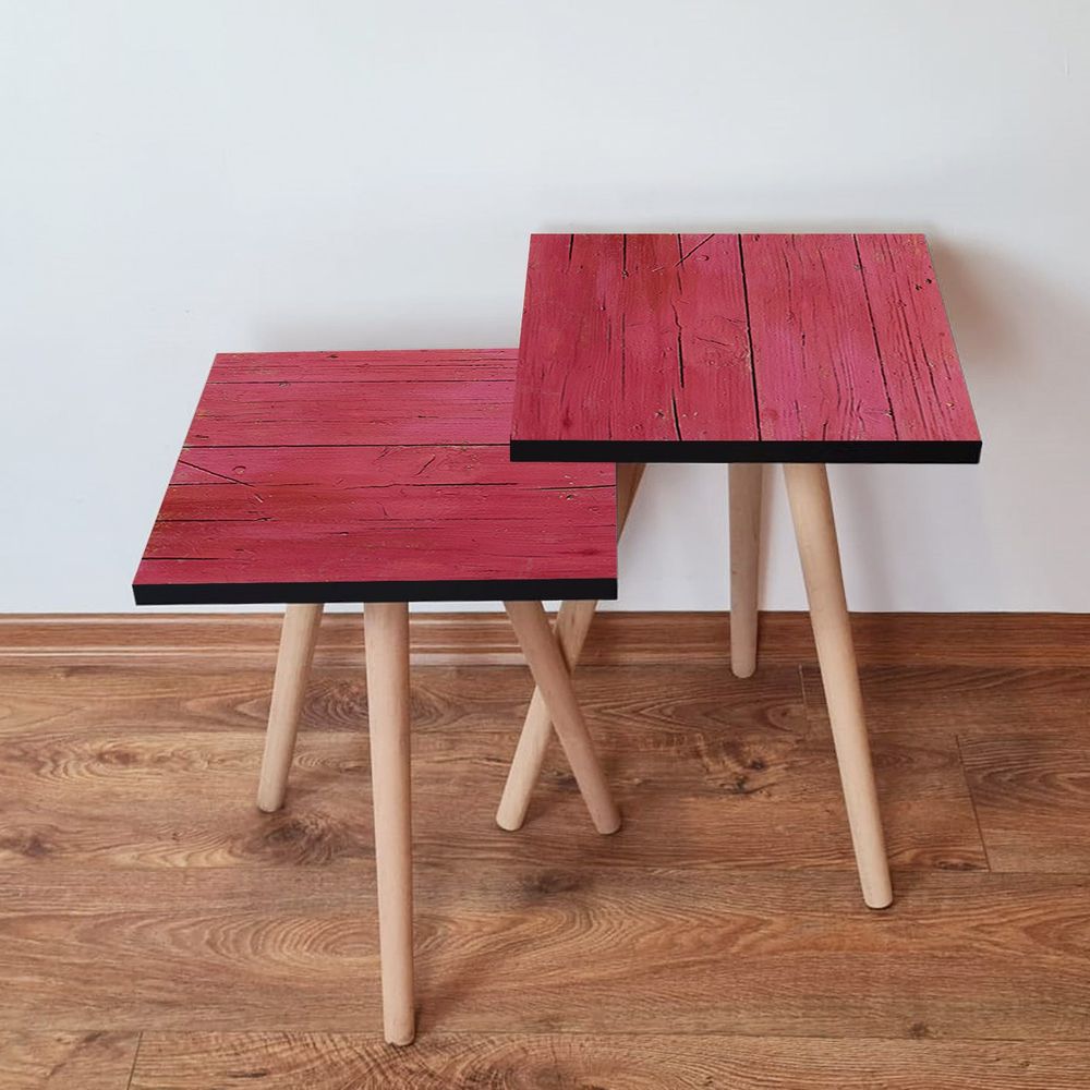 Nesting stolovi 2Shp128 - (2 komada) - boje: roza slika 1