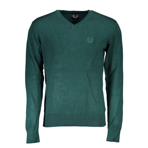 GIAN MARCO VENTURI MEN'S GREEN SWEATER slika 1