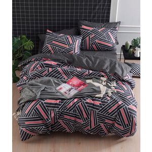 L'essential Maison Magnolia - Anthracite Anthracite
Pink
White Ranforce Double Duvet Cover Set