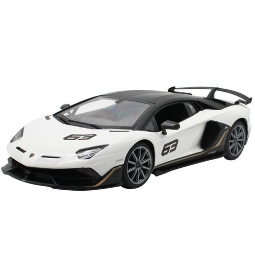 Licencirani auto na daljinsko upravljanje Lamborghini Aventador Rastar 1:14 - bijeli slika 3