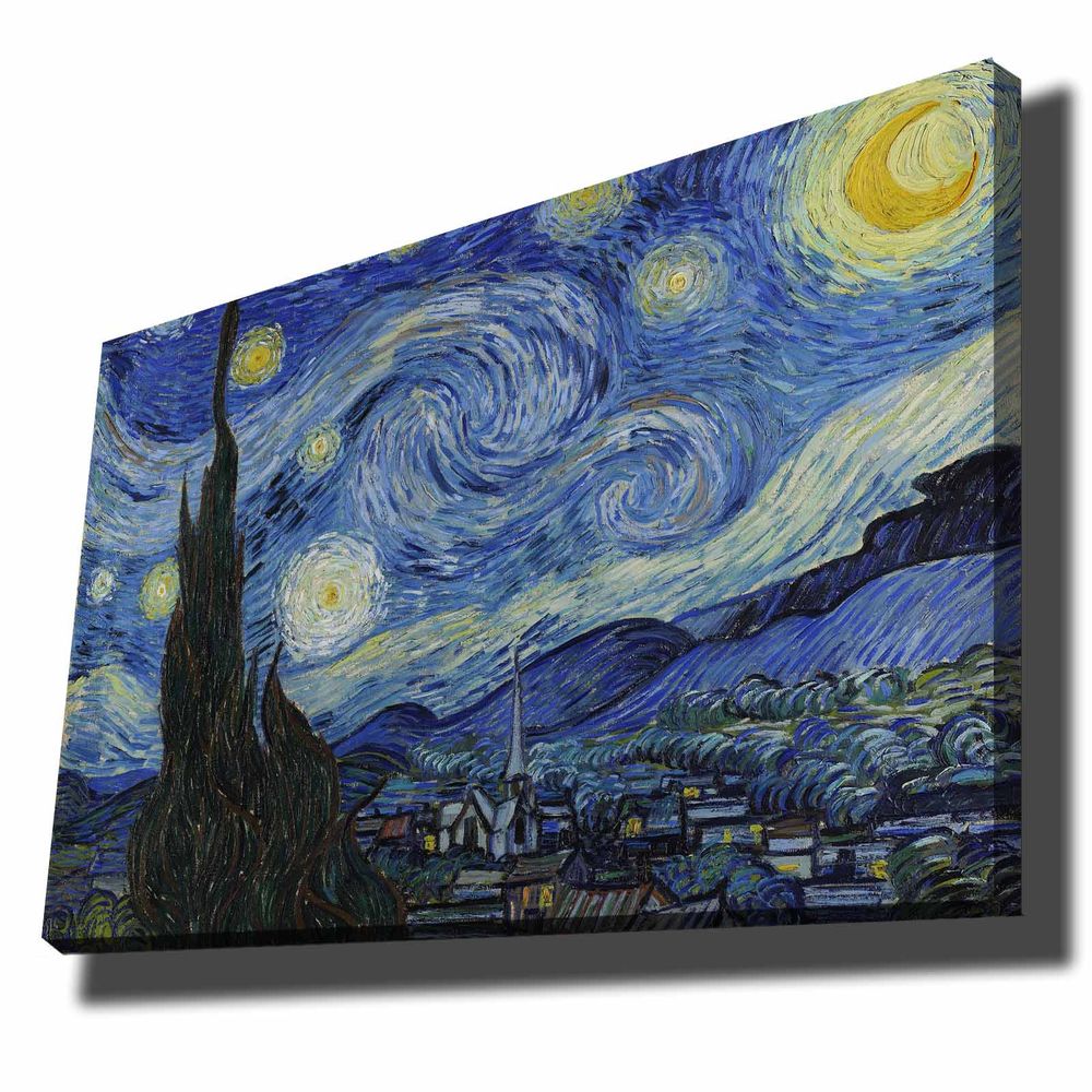Dekorativna Platnena Slika 'Vangogh' u Više Boja slika 2