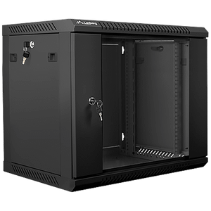 Lanberg Rack Ormar, 600 / 507 / 450 mm - RACK CABINET 9U, 19", Black