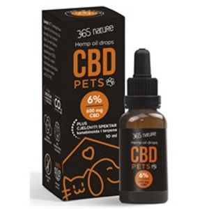 365 NATURE CBD Pets 6% ulje konoplje, 10ml