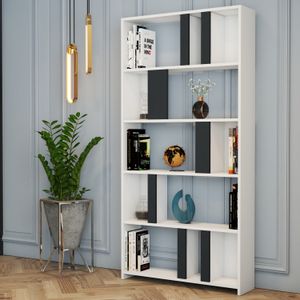 Lima - White, Anthracite White
Anthracite Bookshelf