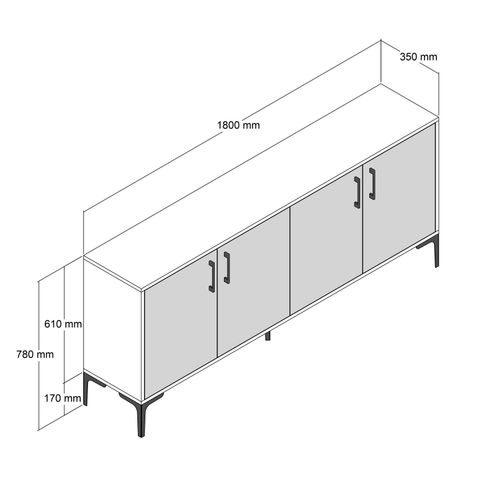 Kiev - Travertine Travertine Console slika 6