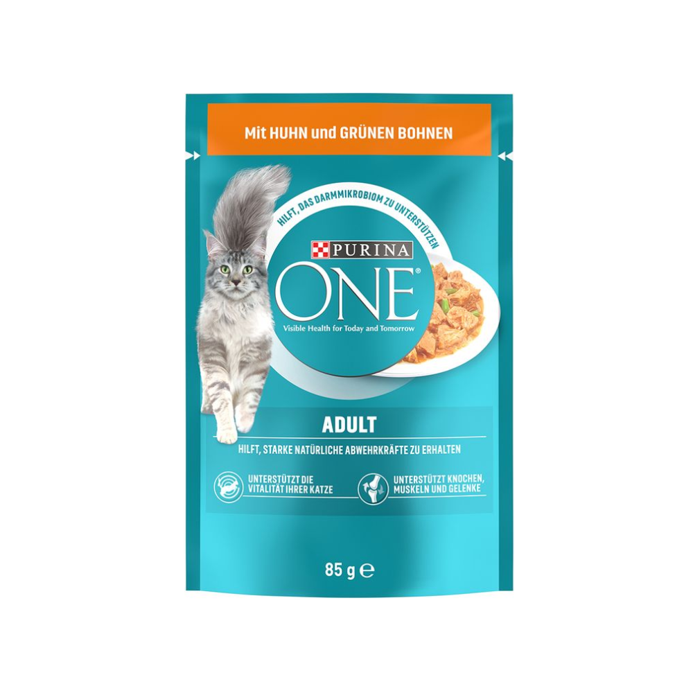 Purina One Adult piletina i grašak 85 g slika 1