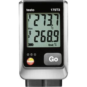 testo 175 T3 uređaj za pohranu podataka temperature  Mjerena veličina temperatura -50 do +1000 °C